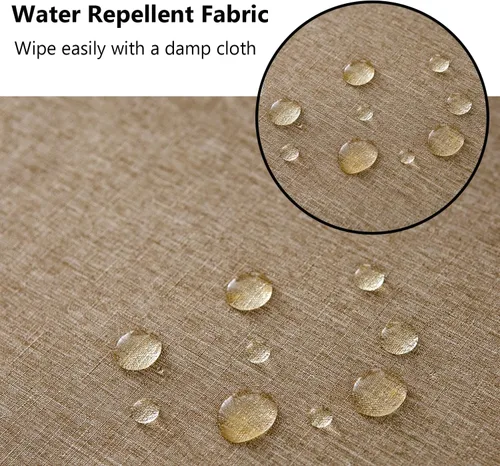 Miniatura 5 de Fundas para cojines de asiento de patio, fundas lavables de repuesto, fundas impermeables para muebles de exterior, fundas para cojines de silla