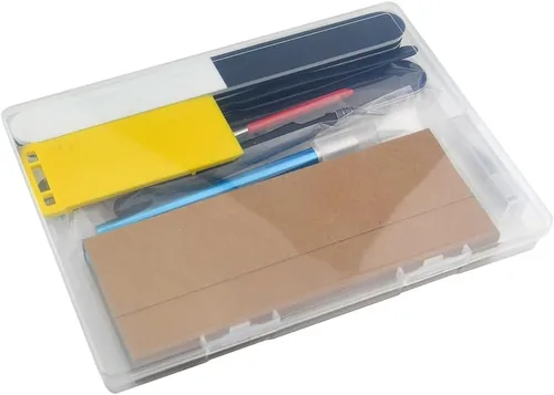 Miniatura 2 de Kit de herramientas de modelo profesional de 9 piezas, modelador, herramientas básicas, juego de manualidades, kit de herramientas de construcción