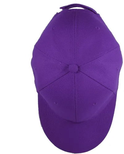 Miniatura 54 de Gorras de béisbol con correa trasera ajustable, lisas, negras, 12