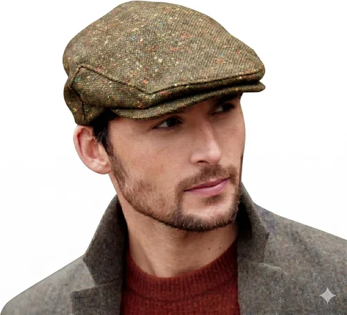 Miniatura 10 de Irish Newsboy - Gorra plana para hombre, hecha en Irlanda, 100% lana irlandesa