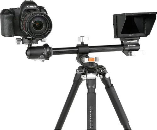Miniatura 4 de Vanguard Trípode de aluminio VEO3+263AB160S con columna central multiángulo y cabezal de bola VEO BH-160S de doble eje
