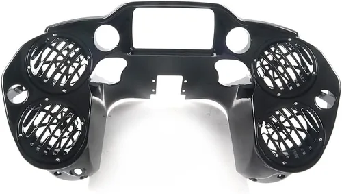 Miniatura 11 de Carenado interior ABS w Quad 6.5" vainas de altavoz para 94-13 Harley Touring Road Glide FLTRX 1994-2013