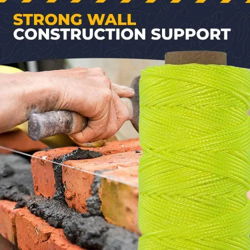 Miniatura 3 de Cordón SGT KNOTS número 18, retorcido, para albañil, cuerda para albañil de nailon, para trabajos de bricolaje, manualidades, uso comercial