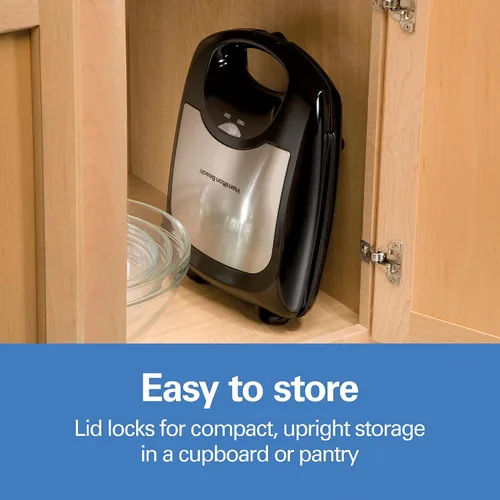 Miniatura 7 de Hamilton Beach, (26020) Wafflera estilo belga, 4 piezas