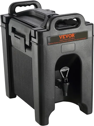 Miniatura 9 de VEVOR Dispensador de Bebidas Aislado, 2.5 Galones, Servidor de Bebidas Calientes y Frías de LDPE Grado Alimenticio, Dispensador Enfriador de Bebidas
