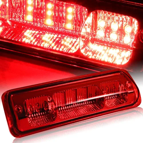 Miniatura 5 de Luz de freno trasera de montaje central de techo trasero LED de montaje alto Tercera luz de freno compatible con Ford F-150 Lobo 2004 – 2008 / Ford