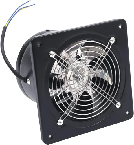 Miniatura 13 de Ventilador de escape industrial de 125 W, 12 pulgadas, ventilador de ventilación de pared, ventilador de ventilación silencioso, ventana de sótano