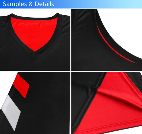 Miniatura 4 de KXK Camiseta de baloncesto reversible en blanco para hombre, uniforme de equipo, atlético, hip hop, camisetas de baloncesto S-4XL