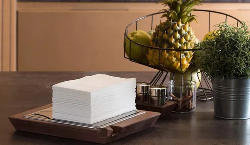 Miniatura 8 de 50 toallas de mano desechables para baño, toallas de papel para invitados, servilletas blancas para cena, servilletas de lino para invitados, Blanco