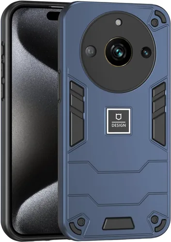 Miniatura 27 de Funda compatible con Huawei Y9 Prime (2019), compatible con Huawei Y9 Prime (2019) 4G STK-L21 2 en 1 [PC duro + TPU], funda de teléfono azul