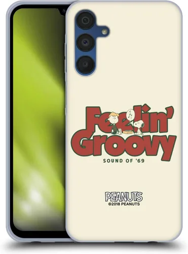 Miniatura 481 de Head Case Designs Funda de gel Woodstock 50th con licencia oficial de Peanuts Snoopy Guitar 1969 [protección de grado militar] compatible