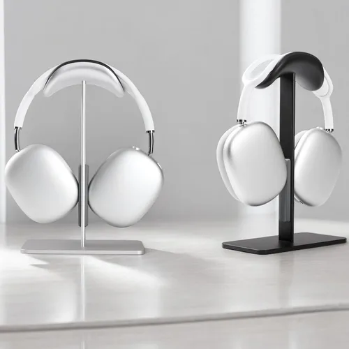 Miniatura 2 de Soporte para AirPods Max con modo de suspensión, soporte para auriculares de escritorio, aluminio, base antideslizante, protección ABS, superficie