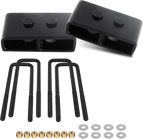 Miniatura 10 de SCITOO Kit de elevación de nivelación trasera de 1 pulgada para Ford 2008-2020 Espaciador de puntal de elevación de 1 pulgada compatible con bloques