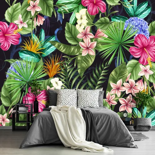 Miniatura 97 de Papel tapiz mural gris de Nueva York del Puente de Brooklyn, papel tapiz mural de paisaje urbano grande para sala de estar y dormitorio - 108"x75