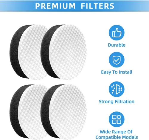 Miniatura 3 de Filtro de repuesto compatible con Hoover ONEPWR BH53420, BH53400, BH53405CDI, BH53425CDI, BH53450, BH53452CDI, BH53455TV1
