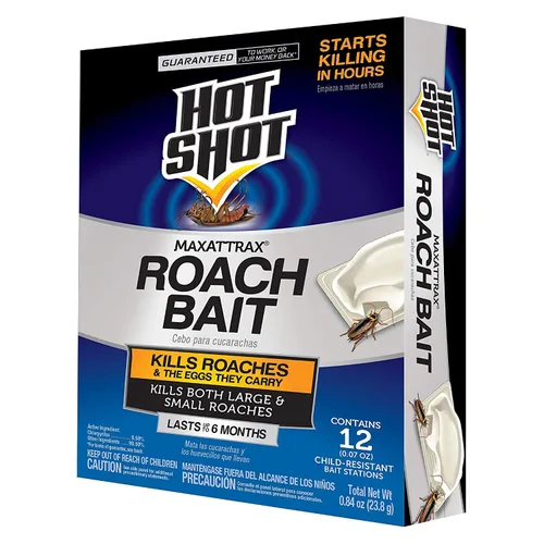 Miniatura 2 de Hot Shot MaxAttrax Cebo para cucarachas - Paquete de 4
