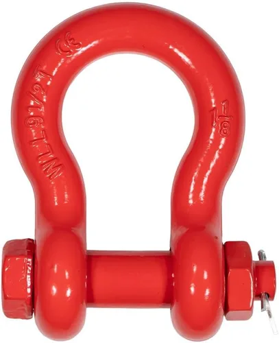 Miniatura 67 de Mytee Products - Grillete de anclaje forjado de 5/8" de acero al carbono con tornillo de aleación, 3.25 toneladas (6,500 libras) de capacidad de 20
