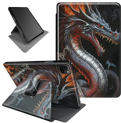 Miniatura 18 de Funda para iPad mini 6 para iPad mini 6ª generación 8.3 pulgadas 2021 360 grados giratorio soporte ligero cubierta inteligente protectora