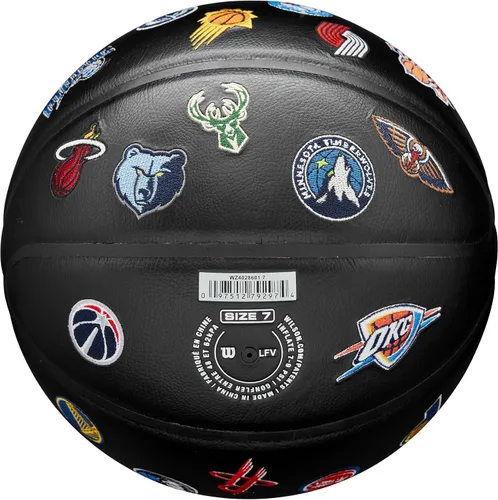 Miniatura 6 de WILSON NBA All Team Premiere Baloncesto – Negro/Multicolor, Tamaño 7-29.5 pulgadas
