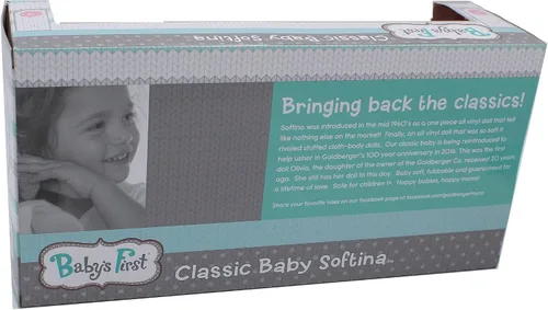 Miniatura 3 de Baby's First Bathtime Baby Softina en Rosa y Floral Jumper con Diadema a Juego y Piel con Sensación Tan Real - Seguro para Niños de 1 Año en Adelante