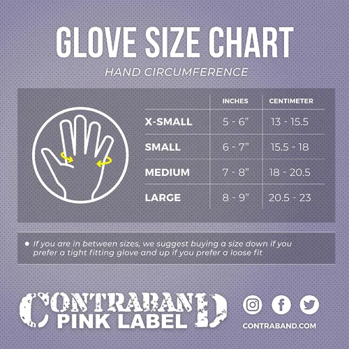 Miniatura 2 de Contraband Pink Label 5297 Design Series - Guantes de levantamiento y remo con estampado de leopardo (par) – Ligero vegano medio acolchado