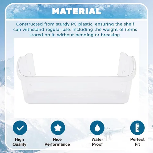 Miniatura 6 de HECASA 240323002 Estante de puerta de refrigerador (inferior) compatible con Frigidaire Kenmore refrigerador AP2116106 891287 AH430207 EA430207