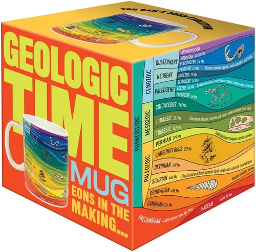 Miniatura 6 de The Unemployed Philosophers Guild Taza Geológica del Tiempo - Una Referencia Colorida de 26 Eones Geológicos, Épocas, Eras y Eventos Mayores - Viene