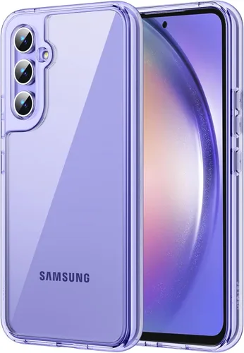 Miniatura 12 de JETech Funda para Samsung Galaxy A54 5G de 6.4 pulgadas, no amarillenta a prueba de golpes, funda protectora para teléfono, parte trasera de Negro