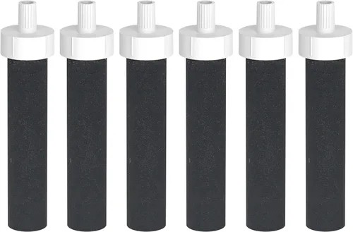 AQUA CREST Filtro para botella de agua, repuesto para Brita BB06, Brita Hard Sided, acero inoxidable y filtro de botella de plástico, 6 unidades