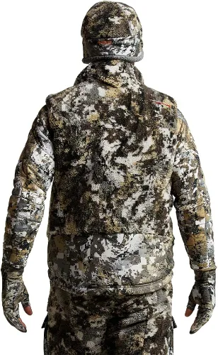 Miniatura 4 de Sitka Optifade Elevated II - Chaleco de caza con aislamiento silencioso para hombre