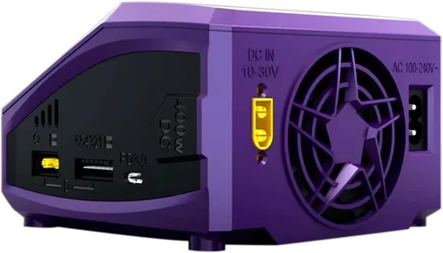 Miniatura 7 de Q200neo - Cargador de batería inteligente AC/DC, cargador de equilibrio Lipo de 200 W CA/400 W CC para LiPo LiHV Li-ion Life de 1-6S, NiMH NiCd Pb