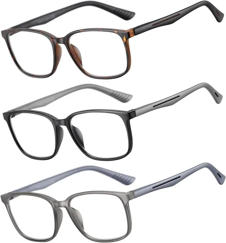Miniatura 6 de Reading Glasses for Men,Blue Light Blocking Readers for men with Comfort Spring Hinge