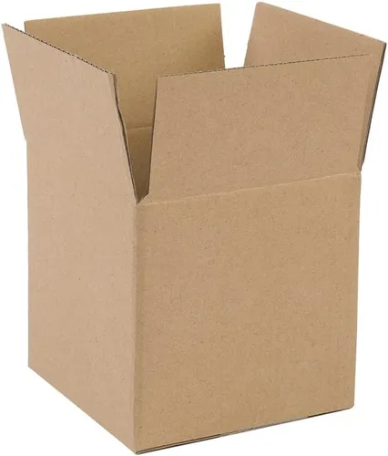 Miniatura 5 de 100 cajas de papel corrugado, cajas de cartón kraft resistentes y ligeras para envío y correo, cajas de mudanza para embalaje y almacenamiento