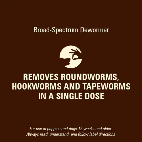 Miniatura 4 de Worm X Plus - Desparasitante masticable de 7 vías para perros - Tabletas para perros pequeños y cachorros (6-25 libras)