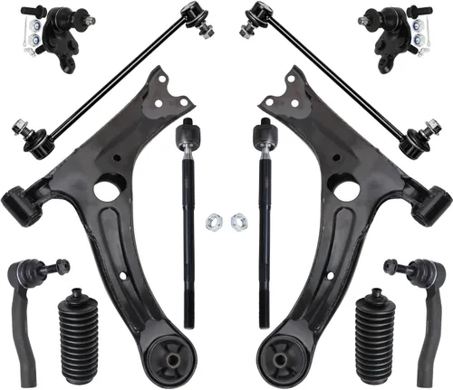Miniatura 96 de Detroit Axle - Kit de extremo delantero para Ford 1998-2001 Explorer Mercury Mountaineer, 4 barras estabilizadoras delanteras y traseras, 2 brazos