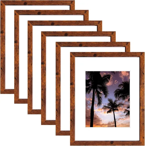 Miniatura 27 de SESEAT Juego de 6 portarretratos de 8 x 10 pulgadas, color blanco envejecido, para fotos de 5 x 7 pulgadas con paspartú o de 8 x 10 pulgadas sin