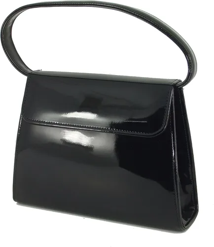 Miniatura 22 de LONI Bolso de mano para mujer Bolso de hombro y asa superior Bolso de charol para boda y baile de graduación