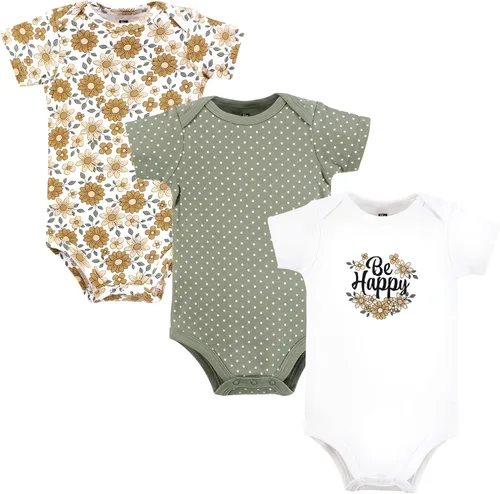 Miniatura 369 de Hudson Baby baby-girls Cotton Bodysuits 3-pack