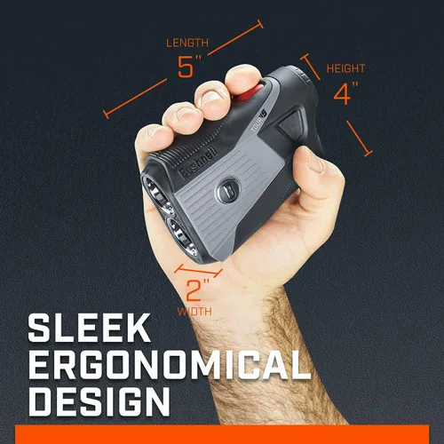 Miniatura 7 de Bushnell Tour V5 Golf Telémetro láser, Pinseeker, Visual JOLT, BITE Magnetic Mount, Next Level Clarity and Brightness, modelo sin pendiente