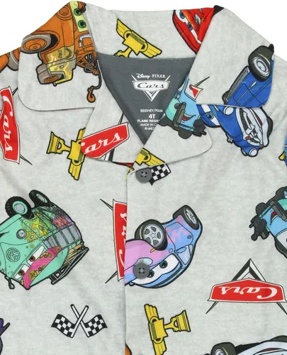 Miniatura 6 de Disney Conjunto de pijama unisex de franela para niños de 2 piezas a juego