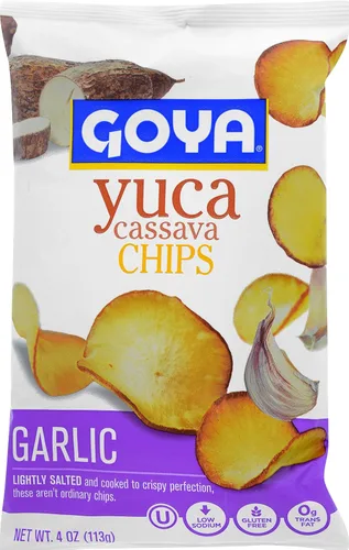 Miniatura 5 de Goya Chips de yuca de yuca de ajo, 4 onzas (paquete de 12)