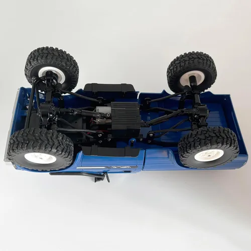 Miniatura 7 de RC Crawler WPL C24 RC Rock Crawler RC Camión 4x4 Todo Terreno RTR, Camión de Control Remoto a Escala 1/16 Todo Terreno 2.4 Ghz con Dirección