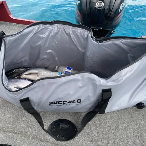 Miniatura 2 de Bolsa enfriadora térmica Buffalo Gear para peces, 40x18 pulgadas 48x18 pulgadas, a prueba de fugas, bolsa portátil impermeable, mantiene el hielo