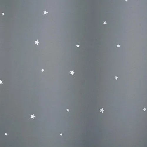 Miniatura 4 de Anjee Cortina opaca con diseño de estrellas.