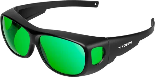 Miniatura 8 de VIVOSUN Gafas Protectoras de Hidropónicos Interior Anti UVA y UVB para Sala de Cultivo con Estuche para Gafas, Azul