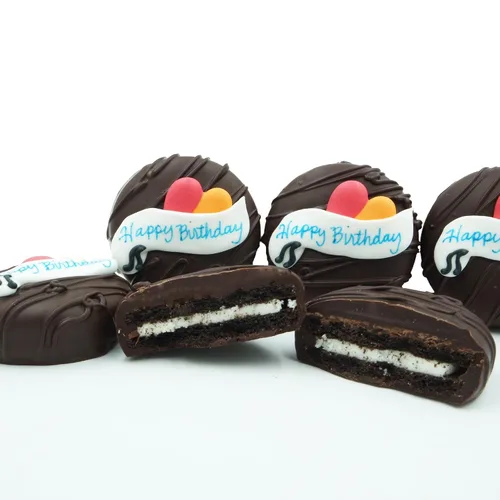 Miniatura 6 de Galletas de la marca Philadelphia Candies cubiertos por ambos lados de chocolate negro y con leche, y crema de cacahuete de la marca Nutter Butter