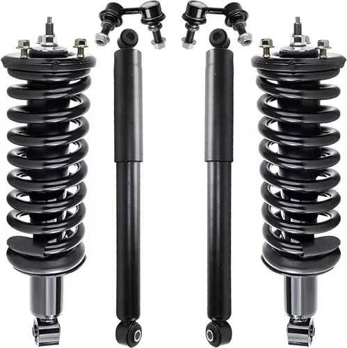 Miniatura 26 de Detroit Axle - Kit de puntales delanteros de 6 piezas para Ford Escape 2014-2019, 2 puntales y muelles helicoidales, 2 enlaces de barra