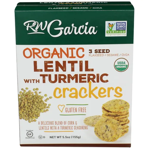 Miniatura 8 de RW Garcia Galletas orgánicas Todo, sin gluten, cajas de 5.5 onzas, paquete de 6