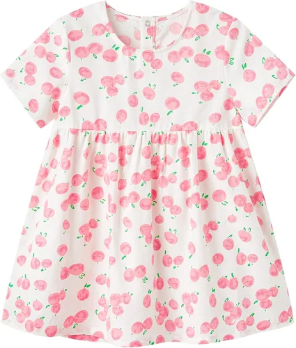 Miniatura 38 de pureborn Vestido de bebé niña 0-24 meses