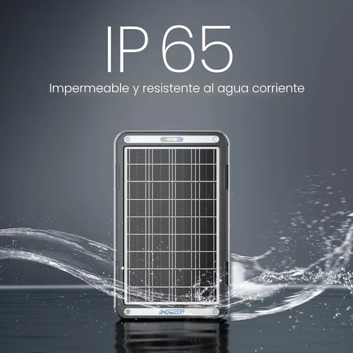 Miniatura 7 de POWOXI Cargador de Batería Solar para Automóvil de 12V: Cargador de Goteo Solar de 15W Mantenedor con Controlador MPPT para Automóvil - RV Barco
